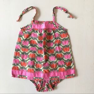 Hanna Andersson Shift Dress and Bloomer Set